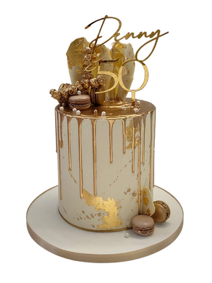 Golden Drip Cake Masterclass